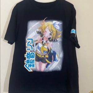Kagamine Rin - Hatsune Miksu shirt - large